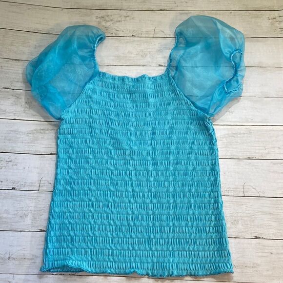 mirror image Tops - Women's Blue Blouse